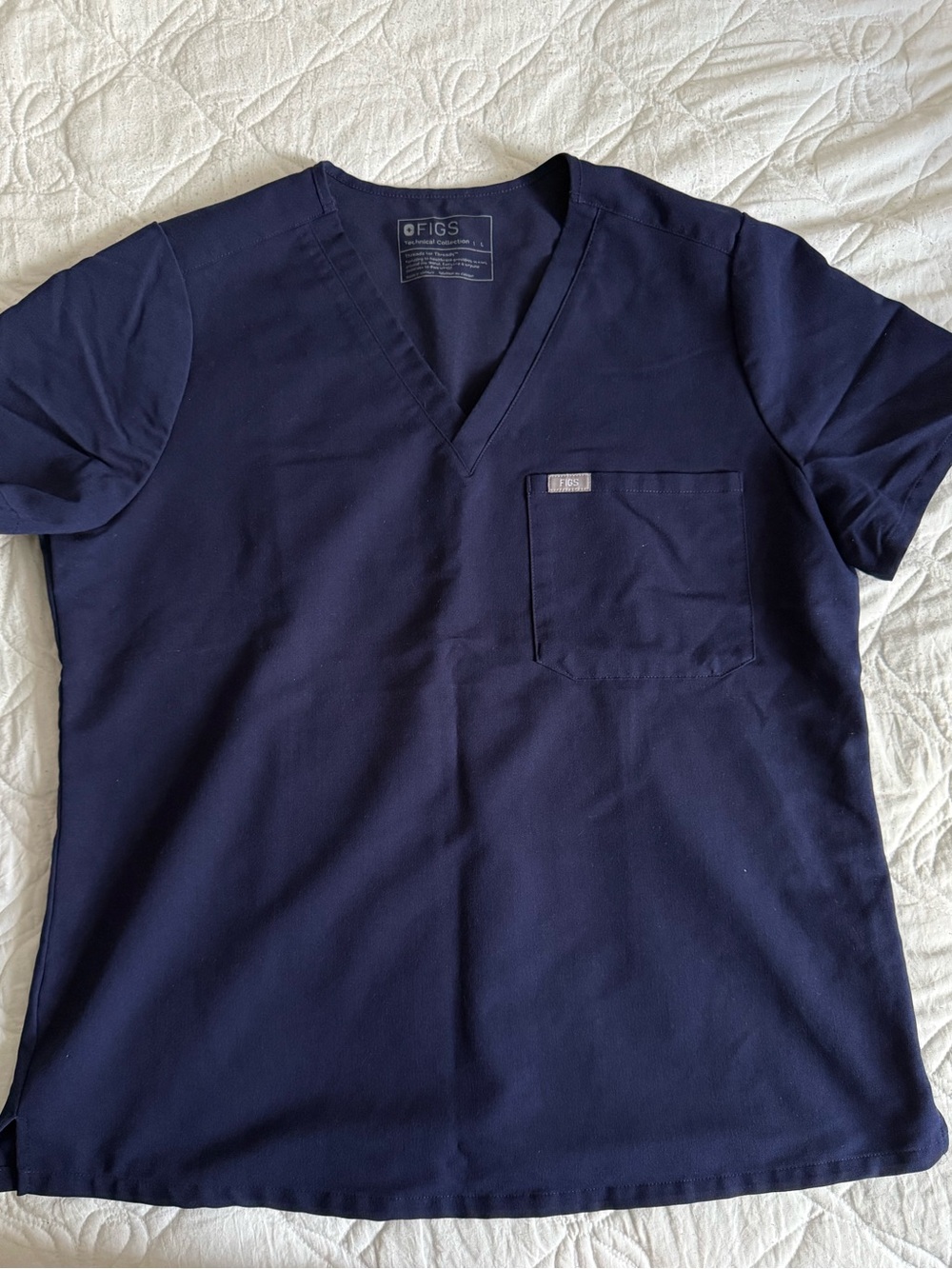 Figs Scrub Top